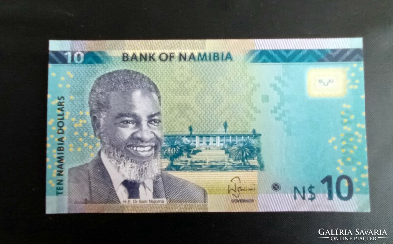 Namíbia 10 Dollar 2015 UNC