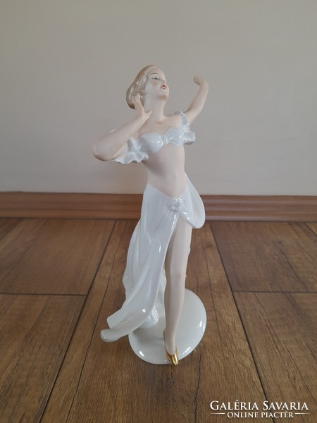 Régi Wallendorf porcelán táncosnő