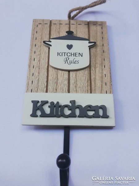 Kitchen hanger wood-metal