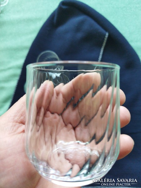 Üveg pohárka 5 db