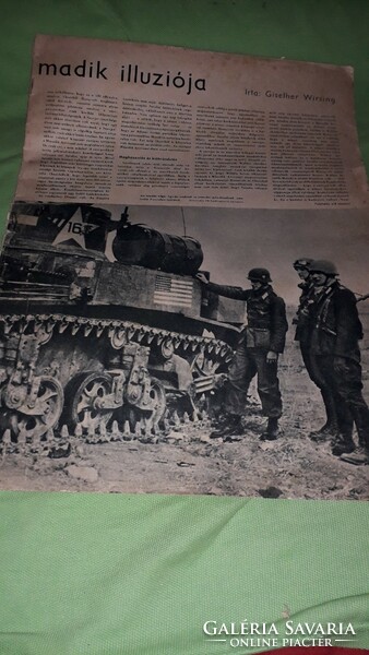 Antique 1944. X wwii.Signal iii.Imperial Nazi Hungarian propaganda newspaper magazine according to pictures