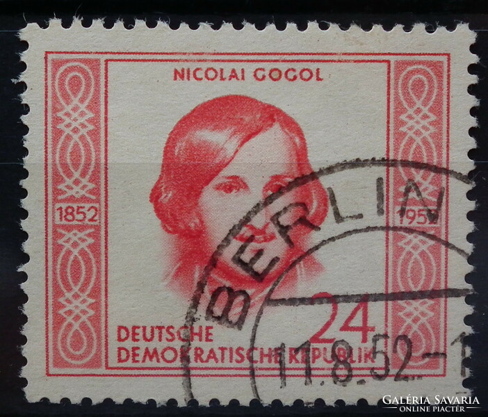 1952. NDK - Híres emberek sor Mi 311-314 pecsételve (kat.sz.: 45 EUR)