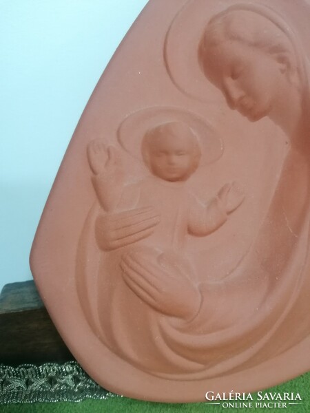 Szűz Mária a kisdeddel fali dísz - kegytárgy