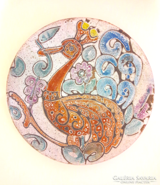 Marked wall decoration plate 22 cm
