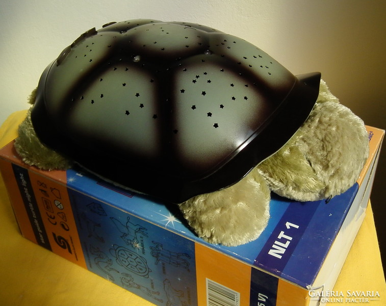 Star turtle - a plush turtle projecting the night sky in 3 colors