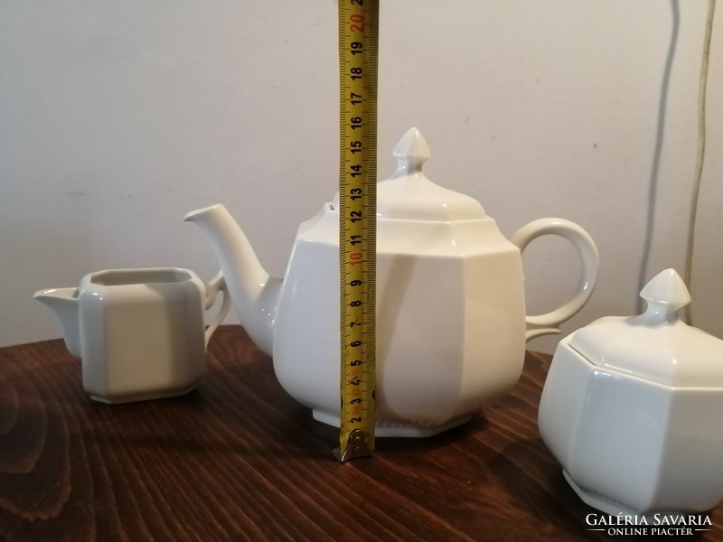 Herend white coffee set