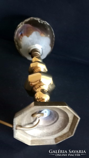 Copper table lamp, Murano finish, negotiable