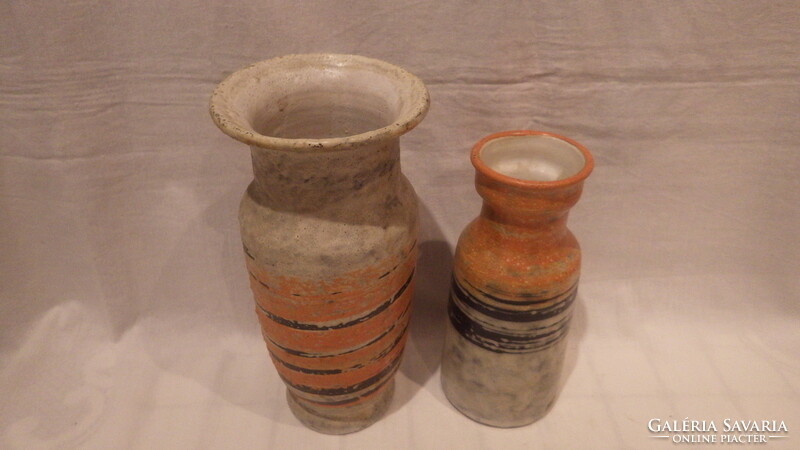 2 Gorka Lívia ceramic vases, perfect