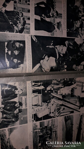 Antik 1944. X WWII.SIGNAL  III.BIRODALMI náci MAGYAR PROPAGANDA újság MAGAZIN képek szerint
