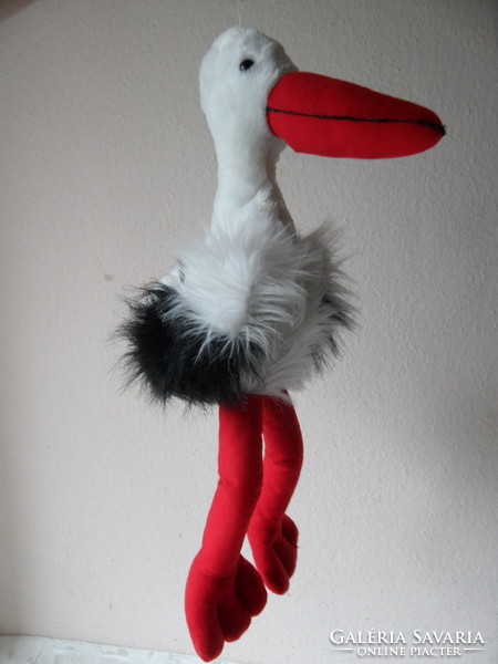 Plush toy stork