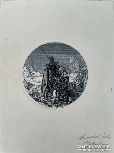 Csaba Rékassy - etching