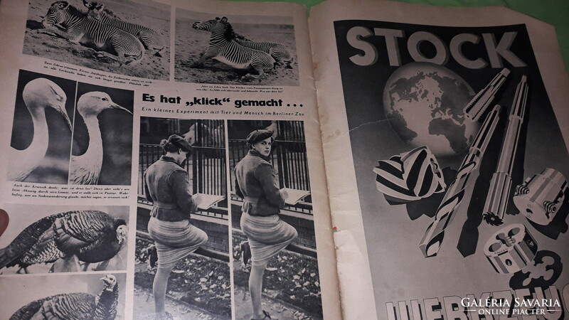 Antik 1941.február WWII. SIGNAL  III.BIRODALMI náci német PROPAGANDA újság MAGAZIN a képek szerint