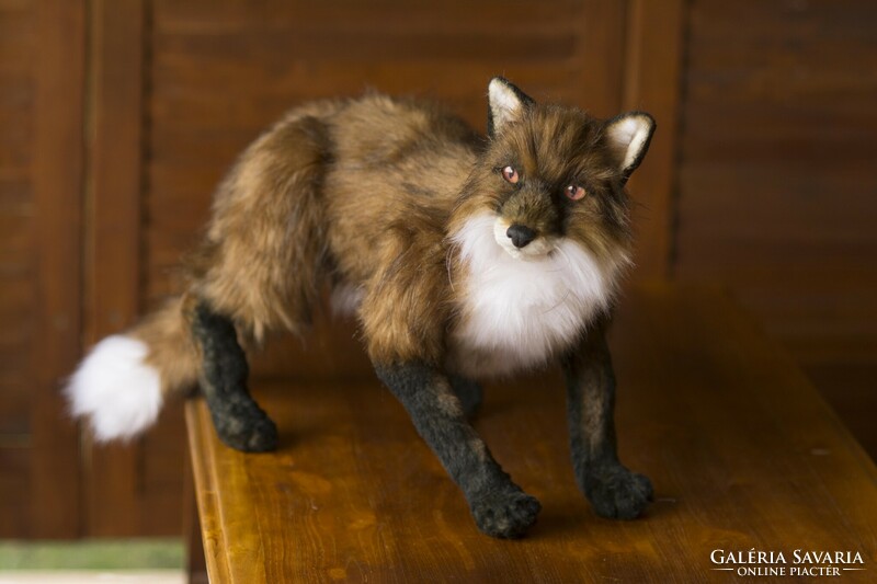 To order! Lifelike, realistic fox, wild animal plush, hunting gift