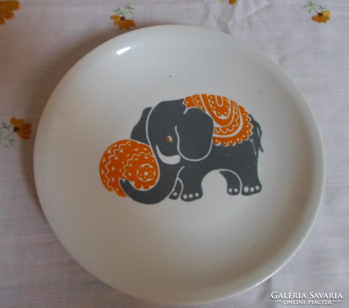Alföldi Porcelán gyermek / gyerek készlet, elefántos tányér és bögre