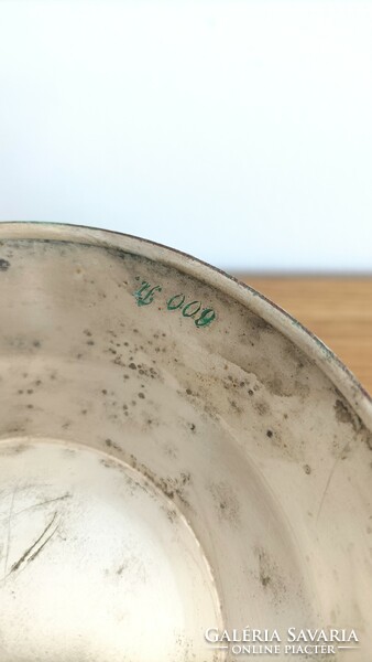 Retro Hungarian restaurant table, serving goblet