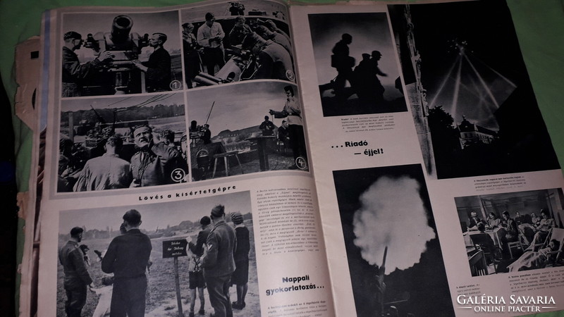 Antique 1941 June wwii.Signal iii.Imperial Nazi Hungarian propaganda newspaper magazine according to pictures