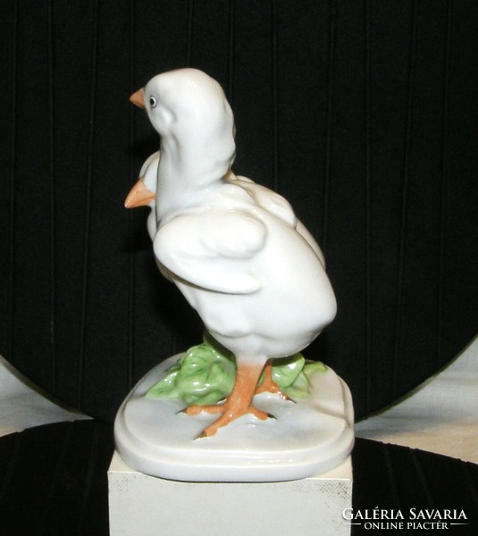 A pair of Herend chicks - printed in designer thick éva mass - 15 cm