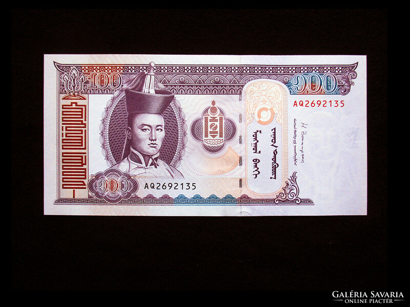 UNC - 100 TUGRIK - MONGÓLIA - 2014