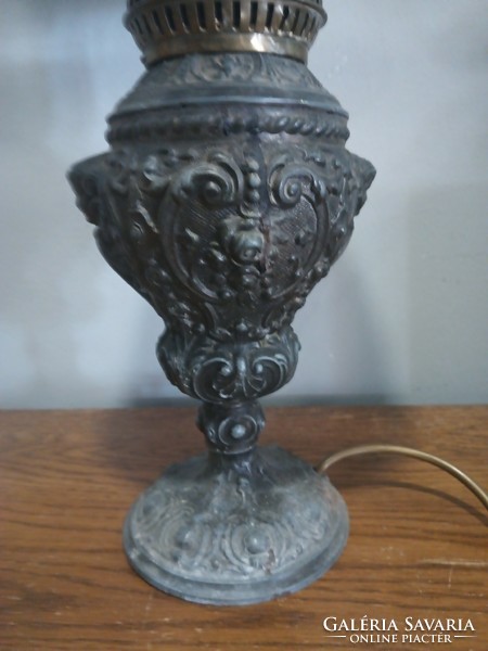 Antique spiater Art Nouveau angelic table lamp. Negotiable.