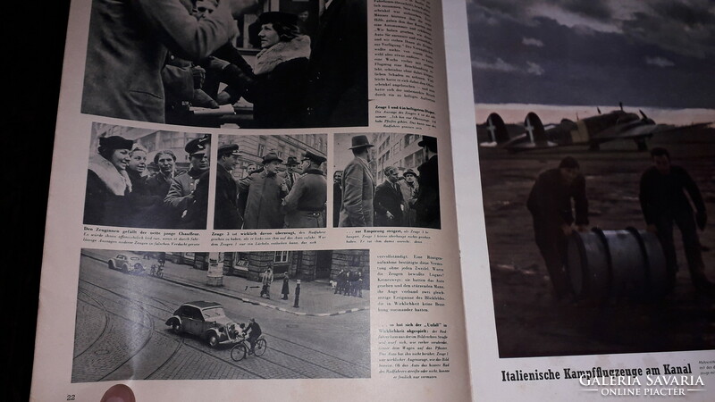 Antik 1941.február WWII. SIGNAL  III.BIRODALMI náci német PROPAGANDA újság MAGAZIN a képek szerint