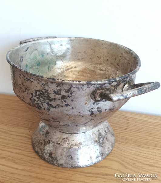 Retro Hungarian restaurant table, serving goblet