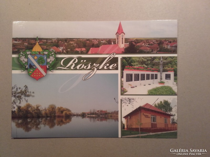 Hungary, postcard röszke