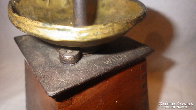 Antique Viennese coffee grinder