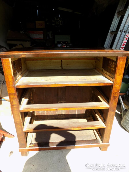 Biedermeier secretary desk for renovation + upholstered chair!