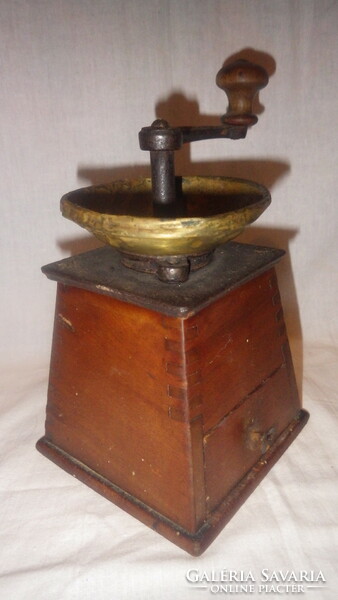 Antique Viennese coffee grinder