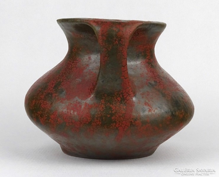 1O019 old applied arts artistic ceramic jug-shaped vase