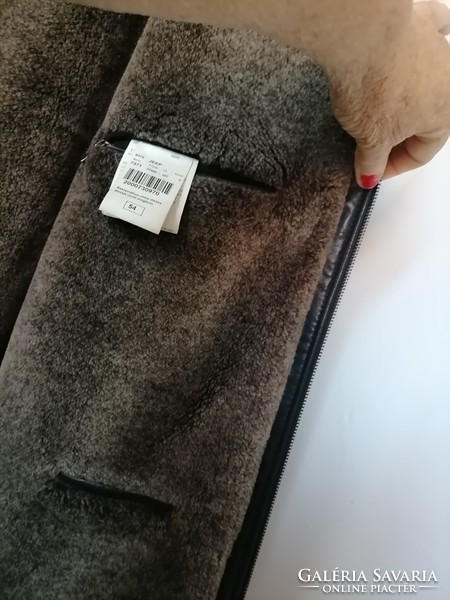 Nicer than nicer Plus size light-weight fur-lined lamb nappa jacket for a gentleman taller than me