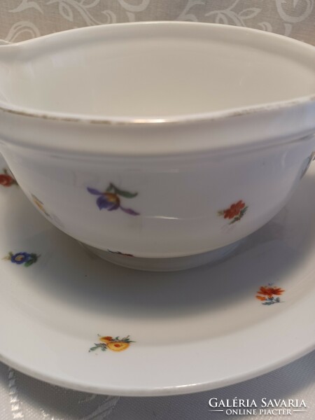 Rare Zsolnay sauce porcelain