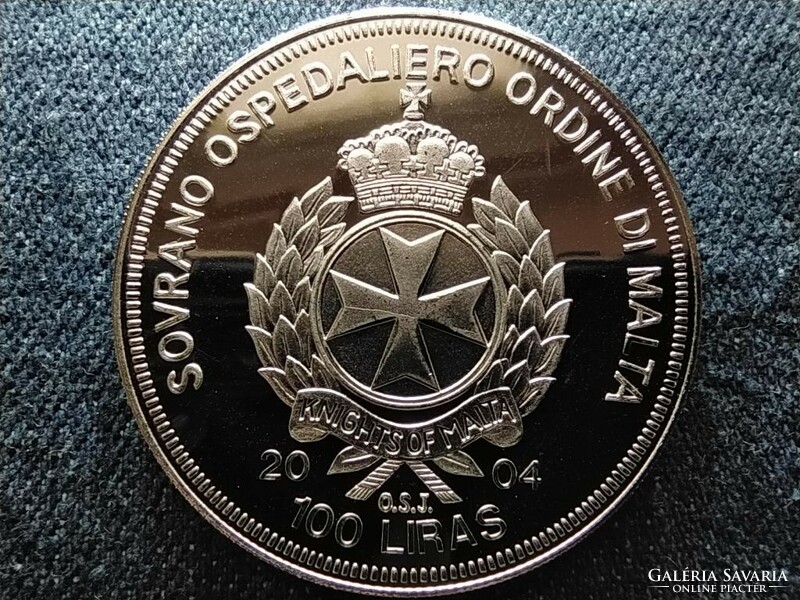 Malta Spain in the EU 100 lira 2004 pp (id59863)