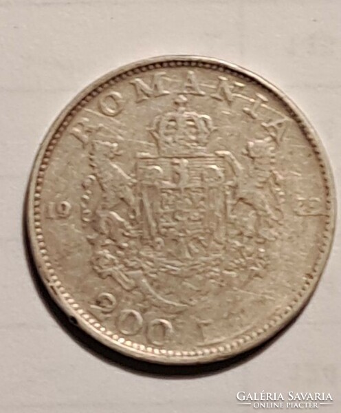 200.lei.1942.ezüst.  I. Mihály Románia
