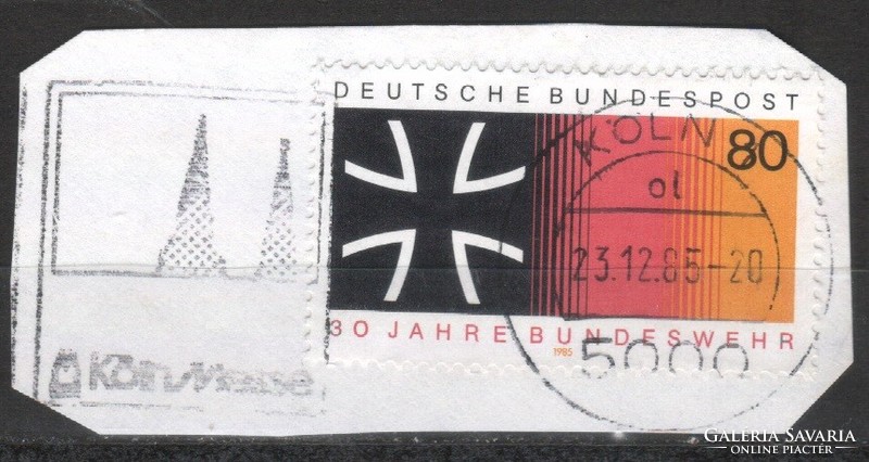 Kivágások 0154 (Bundes) Mi 1256        0,60 Euró