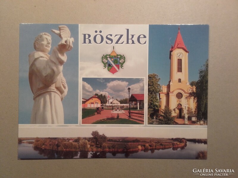 Magyarország, képeslap-Röszke