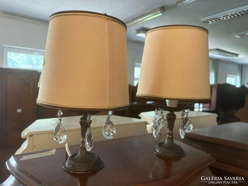 2 bedside lamps or table lamps, height 30 cm