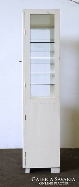 1O117 old doctor's office medicine cabinet 175 cm