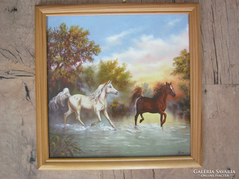 Horse picture wall decoration