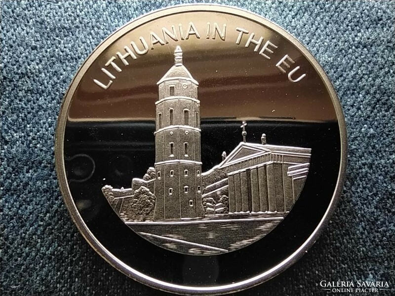 Málta Litvánia az EU-ban 100 Líra 2004 PP (id59861)