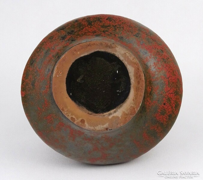 1O019 old applied arts artistic ceramic jug-shaped vase