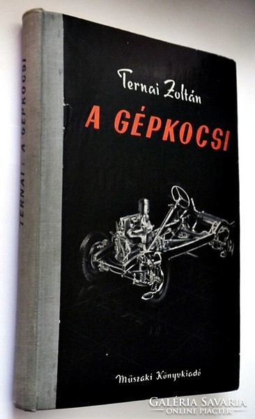 Ternai Zoltán: A gépkocsi. Hetedik, javított kiadás (1959)