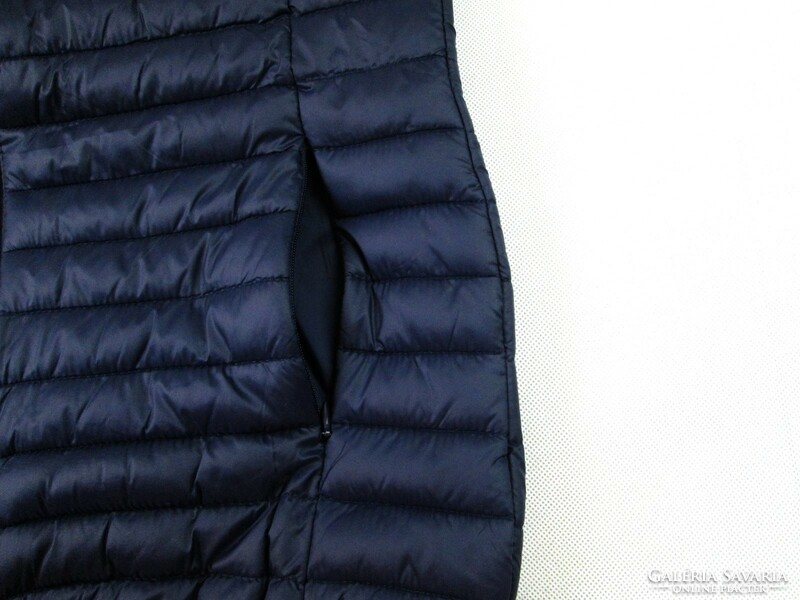 Original volvo (m) women's quilted night dark blue vest
