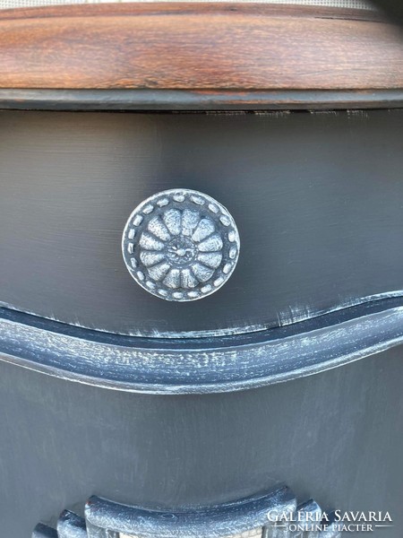 Vintage special 3-door, anthracite gray dresser, sideboard
