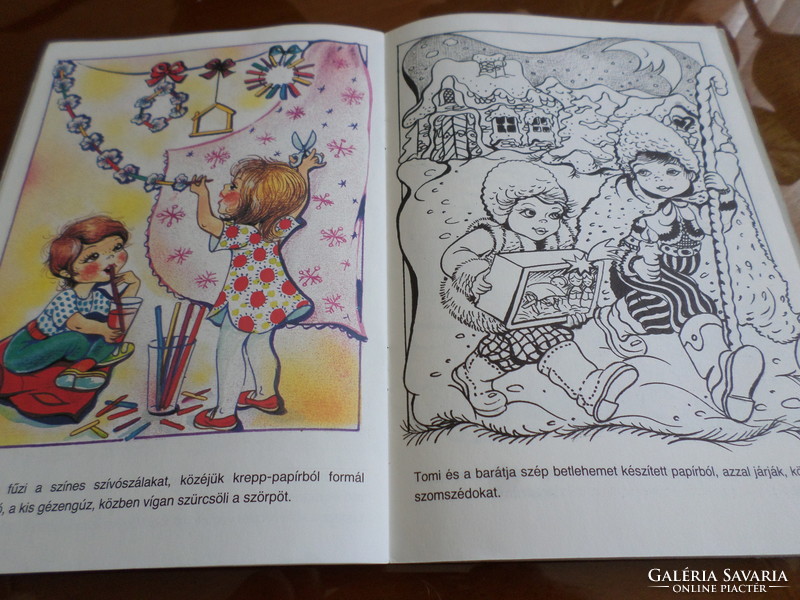 Christmas gift drawn by: Zsuzsa Somos text: Ágnes Horváth rainbow engaging booklets