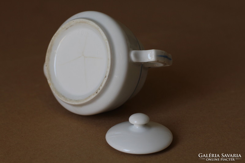 Turn-of-the-century antique Kalocsa helfer-hotel porcelain jug