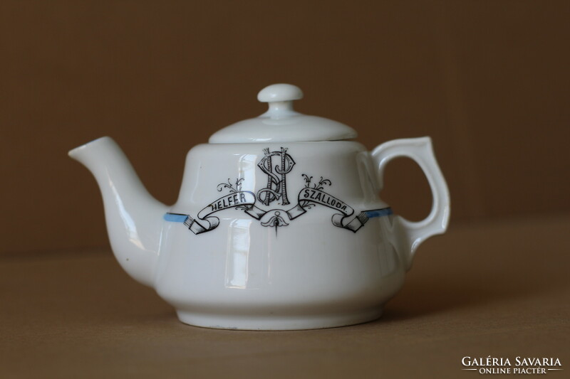 Turn-of-the-century antique Kalocsa helfer-hotel porcelain jug