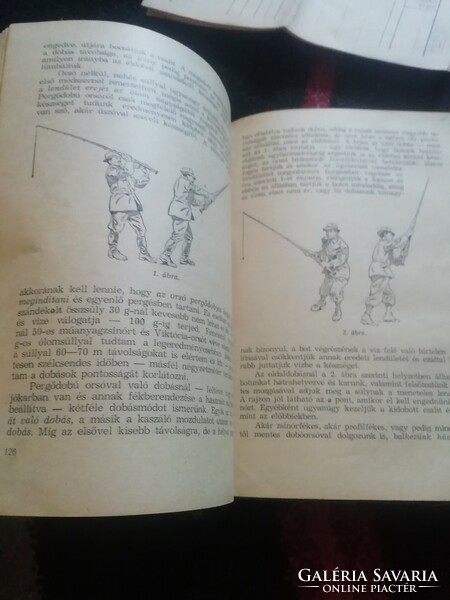 A Magyar horgászat kézikönyve 1955 ritka