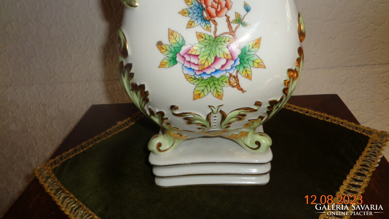 Herendi harmónika váza  19 x 27 cm