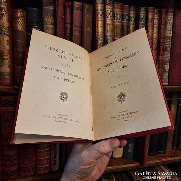 1894. The works of the Révai brothers bp-Kálmán Mikszáth- knight's castles of Hungary-the little primás -gottermayer k.